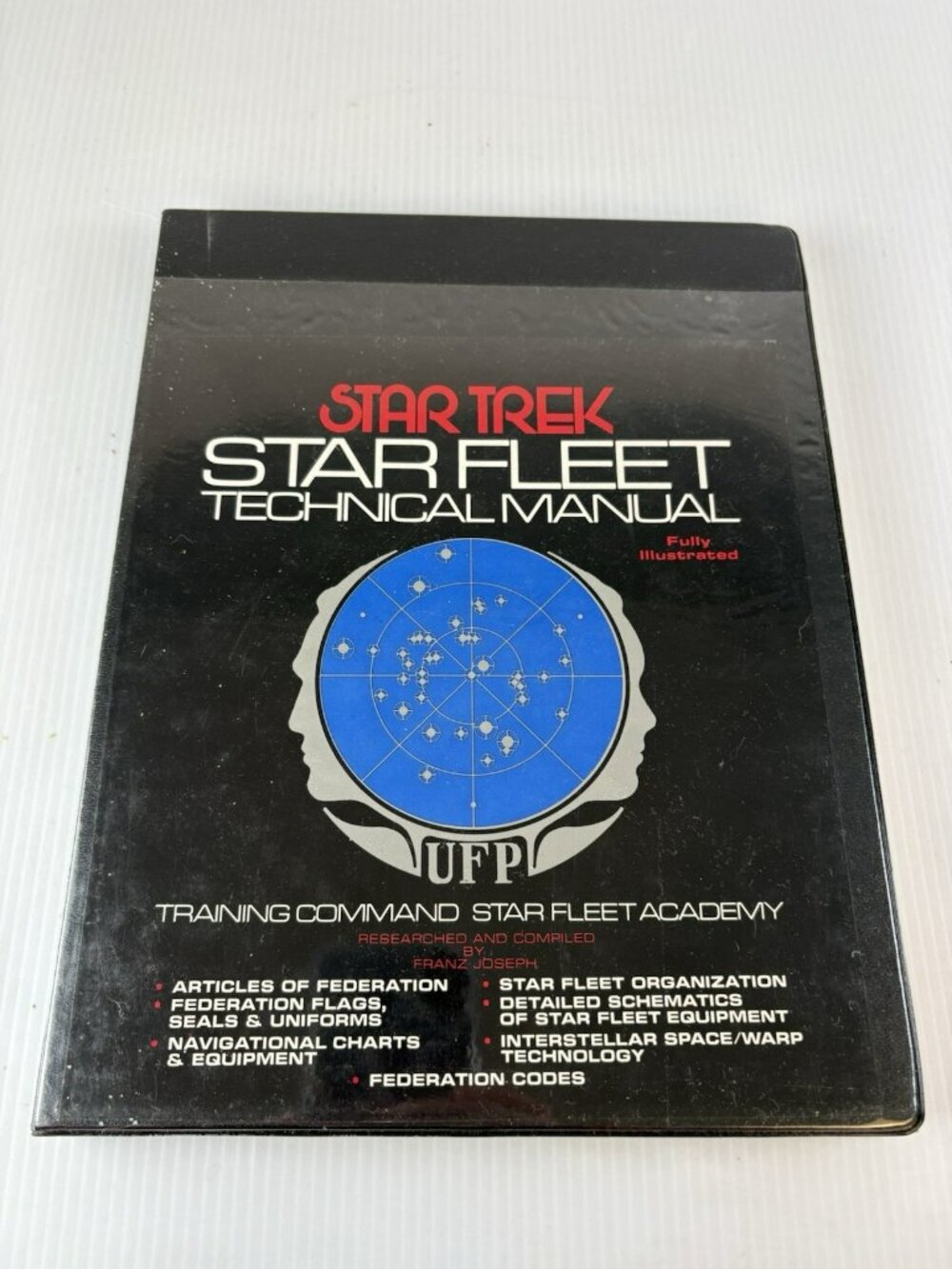 Vintage RARE Star Trek Star Fleet Technical Manual 1ST ED PRT 1975